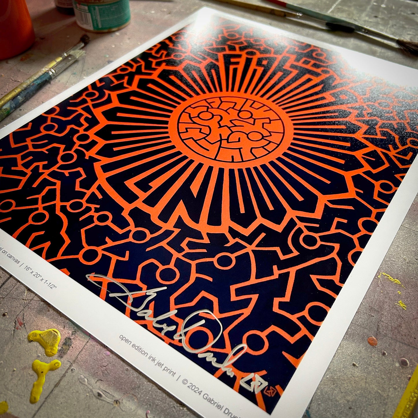 ILLINI ATHLETICS: 16 x20 Photo Print
